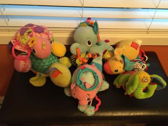 6 Baby Rattle Toys