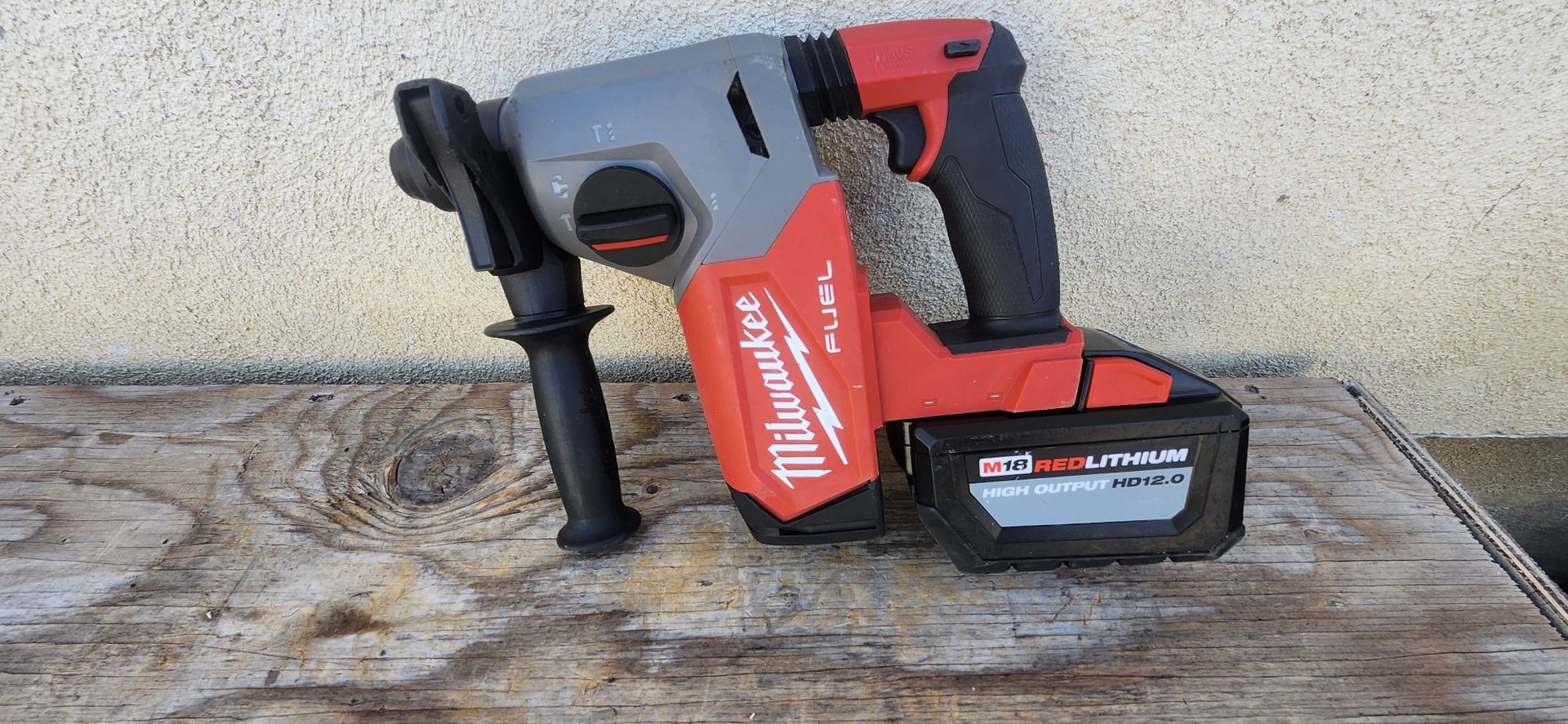 Milwaukee Rotary Hammer Auto Stop M18 Fuel Tool Battery 12ah