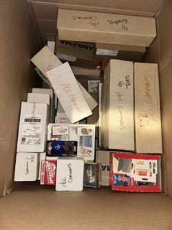 Various trading card Lot - A lot Of Commons Baseball, Basketball Football 