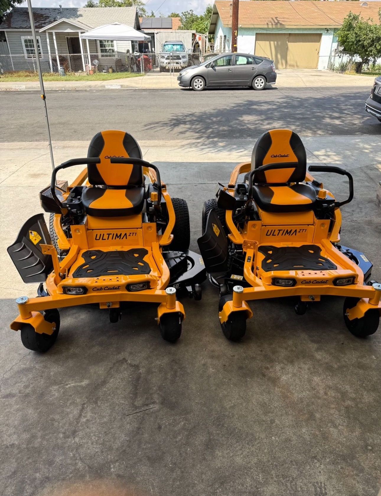 Cub Cadet Ultima ZT1 50 in. Fabricated Deck 23HP V-Twin Kawasaki FR Series Engine Dual Hydro Drive Gas Zero Turn Riding Lawn Mower 