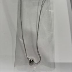 Heart Necklace Silver .925 Pandora Style