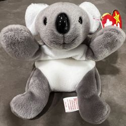 NEW Vintage Ty Mel Koala Beanie Baby Babies 1996 1-15-96 PVC Pellets 4162 ERRORS