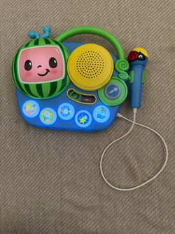 CoComelon Kids Karaoke Sing-Along Toy