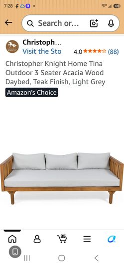 Christopher Knight Outdoor Daybed