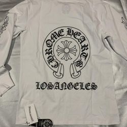 2 Chrome Heart Tees, 1 Chrome heart Hoodie