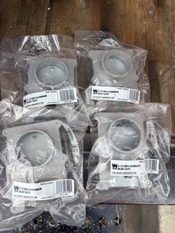 WEN 2-1/2 Inch Aluminum Blast Gates – Lot of 4