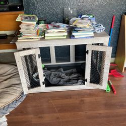 Coffee Table Dog Crate