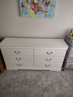 Dresser and Headboard