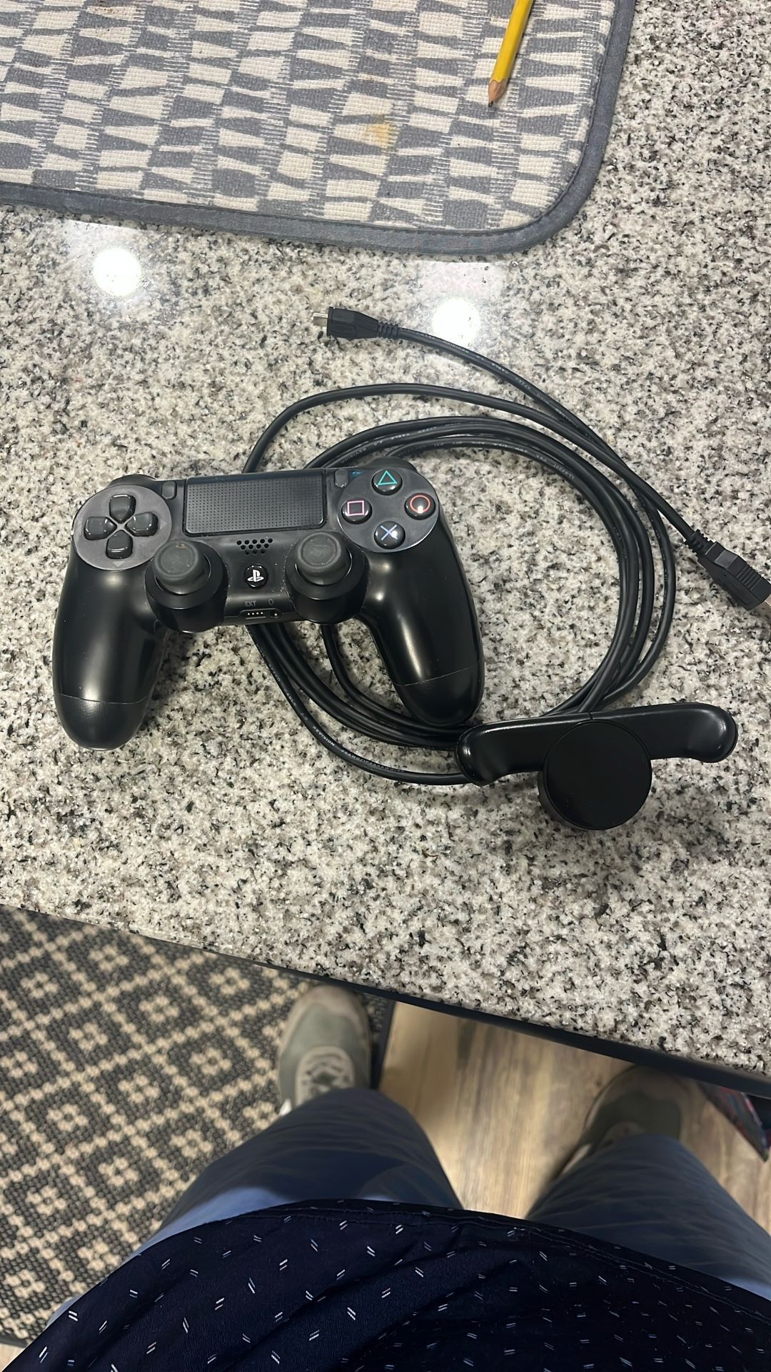PS4 Controller & Paddles Attachment W Chord