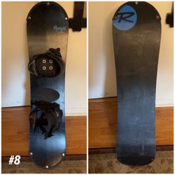Rossignol Accelerator 100cm snowboard with Snowjam bindings