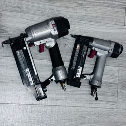 Pistola De Aire Grapas De Madera 