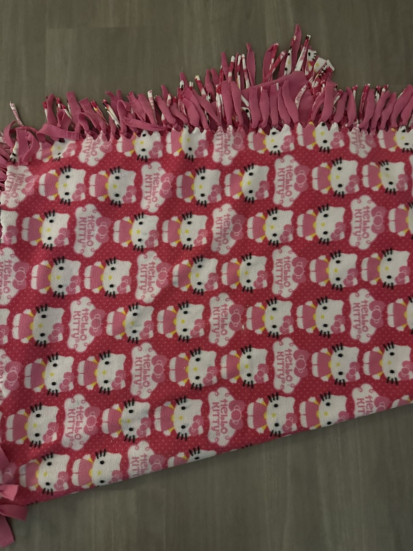 Pink Hello Kitty Blanket 