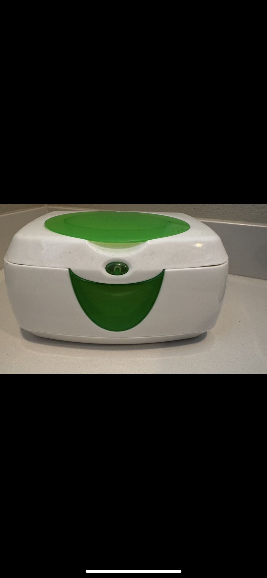 Munchkin Warm Glow Baby Wipe Warmer, White And Green