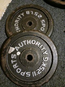 25 Pound Barbell Plates
