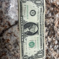 1963 1$ Bill - Old Bank Note 