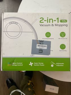 2-in -1 robot vacuum cleaner