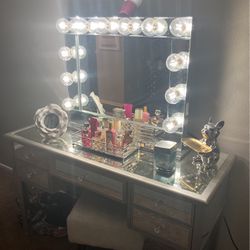 Vanity With Mirror 