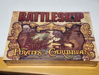 Disney Pirates of the Caribbean Battleship Game Theme Park Edition
