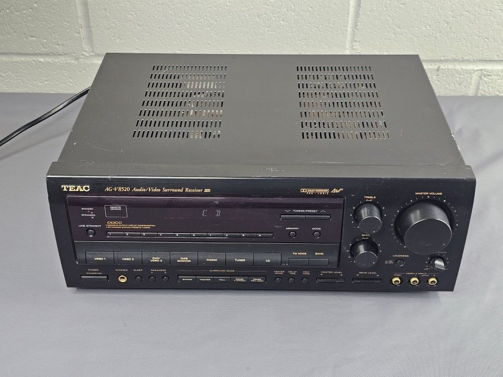 TEAC AG-V8520 Audio/Video Surround Receiver with Dolby Pro Logic