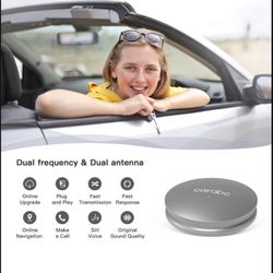 Wireless CarPlay Adapter Apple Wireless CarPlay Dongle Wired CarPlay Convert Cars Wireless CarPlay-Plug & Play 5G Wi-Fi GPS Navigation Siri Calls Onli