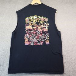 Biff Burger Shirt Bike Week Shirt Large Vtg St. Pete Florida