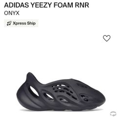 ADIDAS YEEZY FOAM RNR
ONYX Size 6