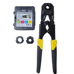 Apollo 3/8 in. to 1in. Multi-Head PEX-B Crimp Tool Kit