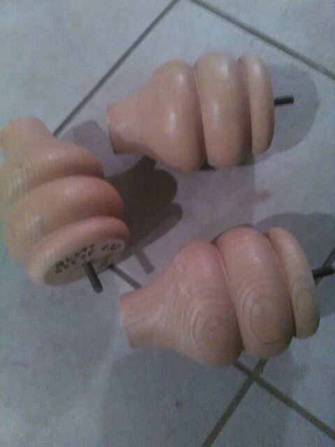 Three large wood legs /w screw