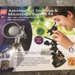 Telescope & Microscope Science kit