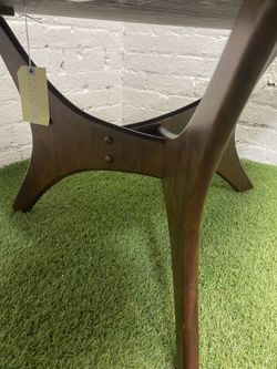 Carson carrington telsiai triangle cheap wood coffee table