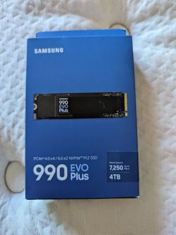 Samsung 990 EVO Plus 4TB M.2 SSD - Brand New / Sealed Box
