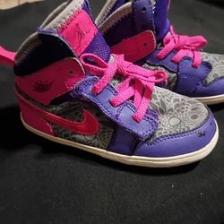 Air Jordan 1 Skinny High GS 'Electric Purple'
