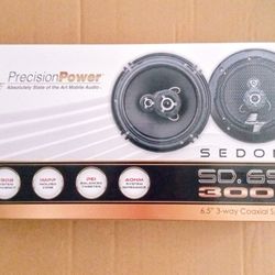 Precision Power 6.5 Door Speakers Brand New In The Box 