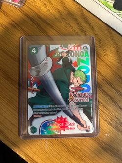 Round 1 Roronoa Zoro Promo Cad PRB02-006