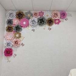 Paper Flowers(Custom Colors)