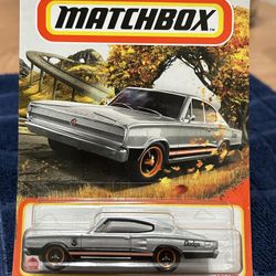 2023 Matchbox 1966 Dodge Charger #12 Metalflake Silver