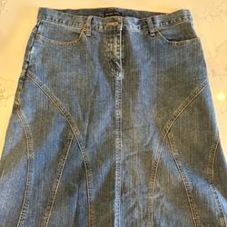Jean skirt