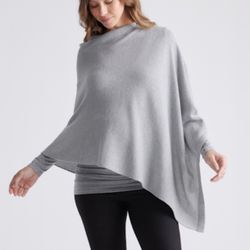 Lightweight Cotton Cashmere Nursing Shawl