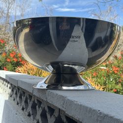 Hennessy Cognac Lrg. Ice Bucket Chiller Double Magnum VS Black Privilege & Scoop