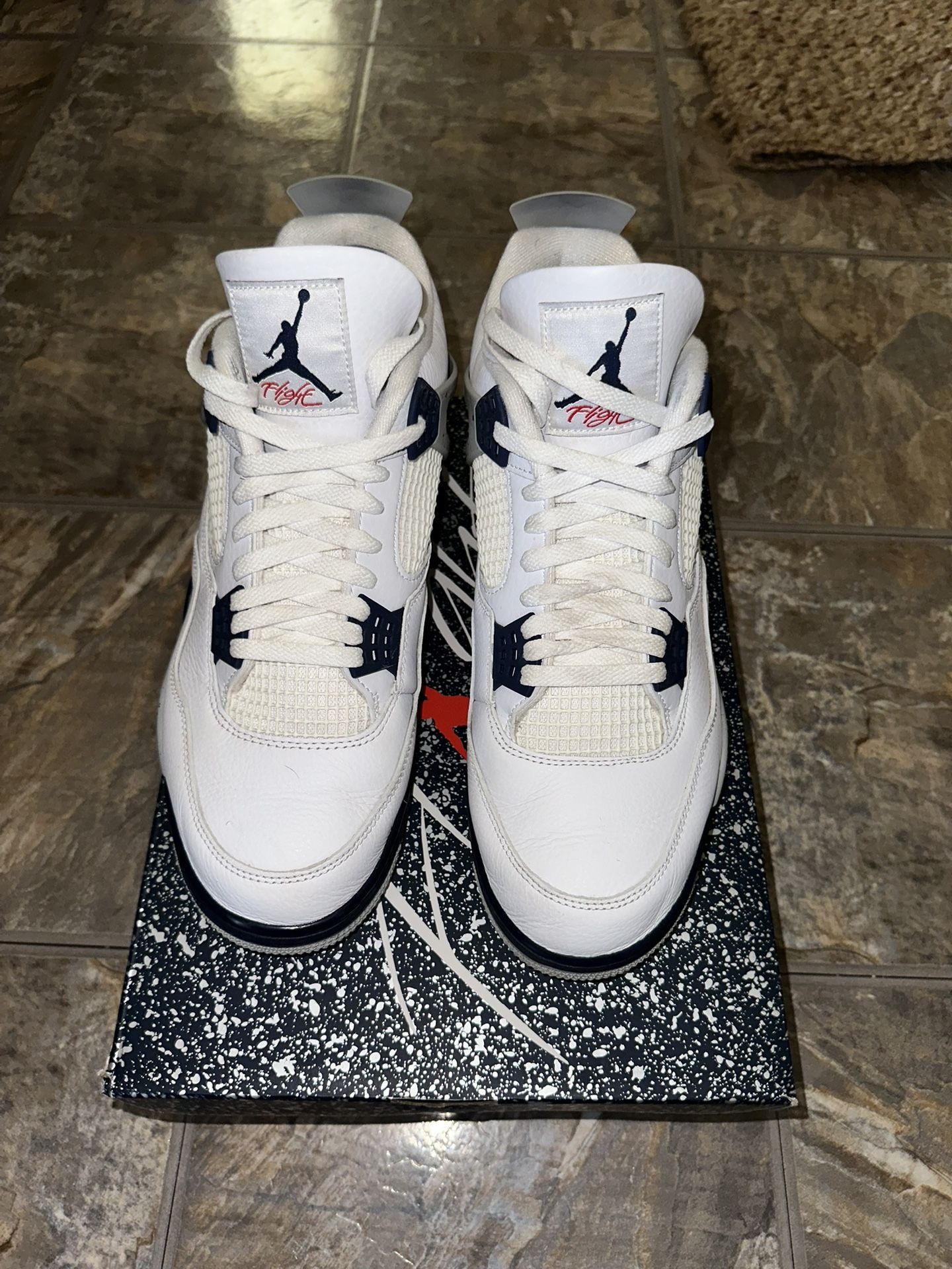 JORDAN 4 MIDNIGHT NAVY SZ 13
