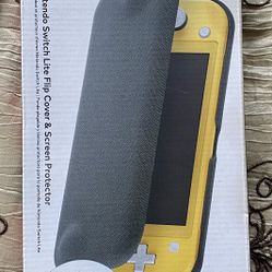 Nintendo Switch Lite Flip Cover & Screen Protector !!!