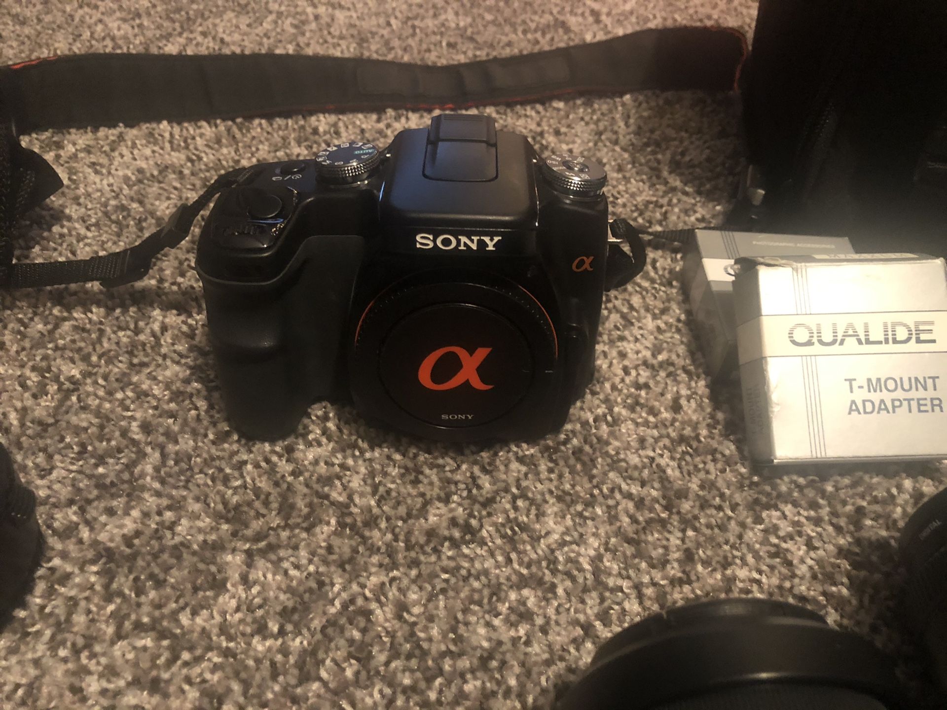 Sony 100 camera with lots of extras