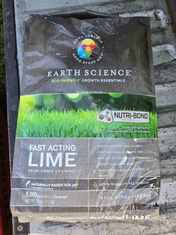 Earth Science Fast Acting Lime 25lbs