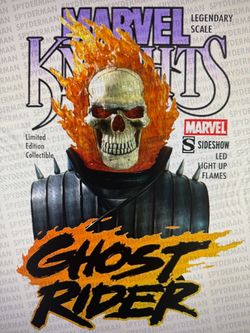 Sideshow Marvel Knights Ghost Rider Bust
