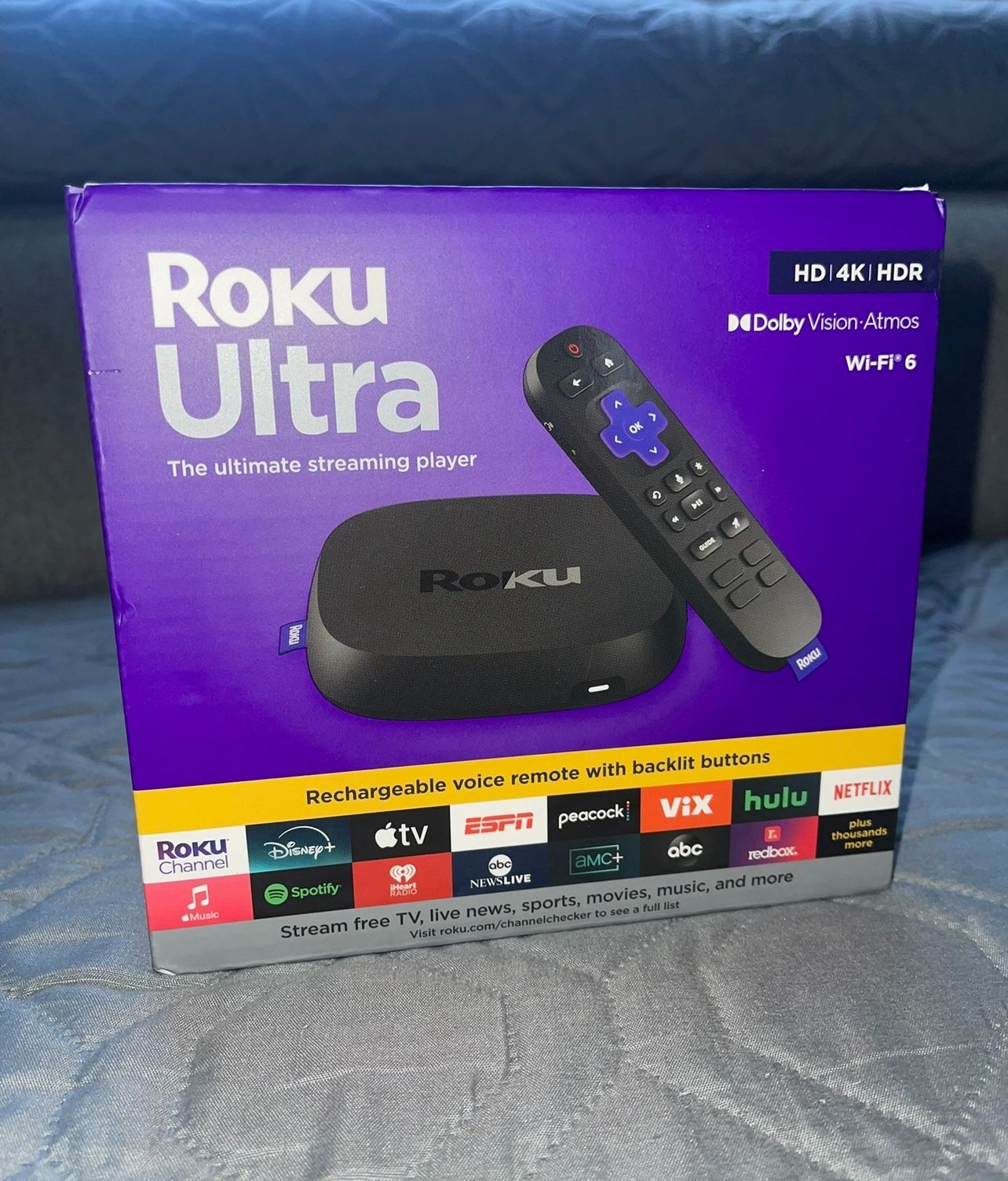 Roku Ultra 4K Streaming Player Brand New Sealed