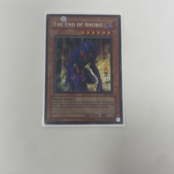 The  End Of Anubis Yugioh Card