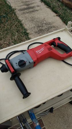 Milwaukee SDS plus hammer drill