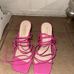 Hot Pink High Heels 