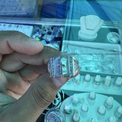 Ring With Cc Diamonds