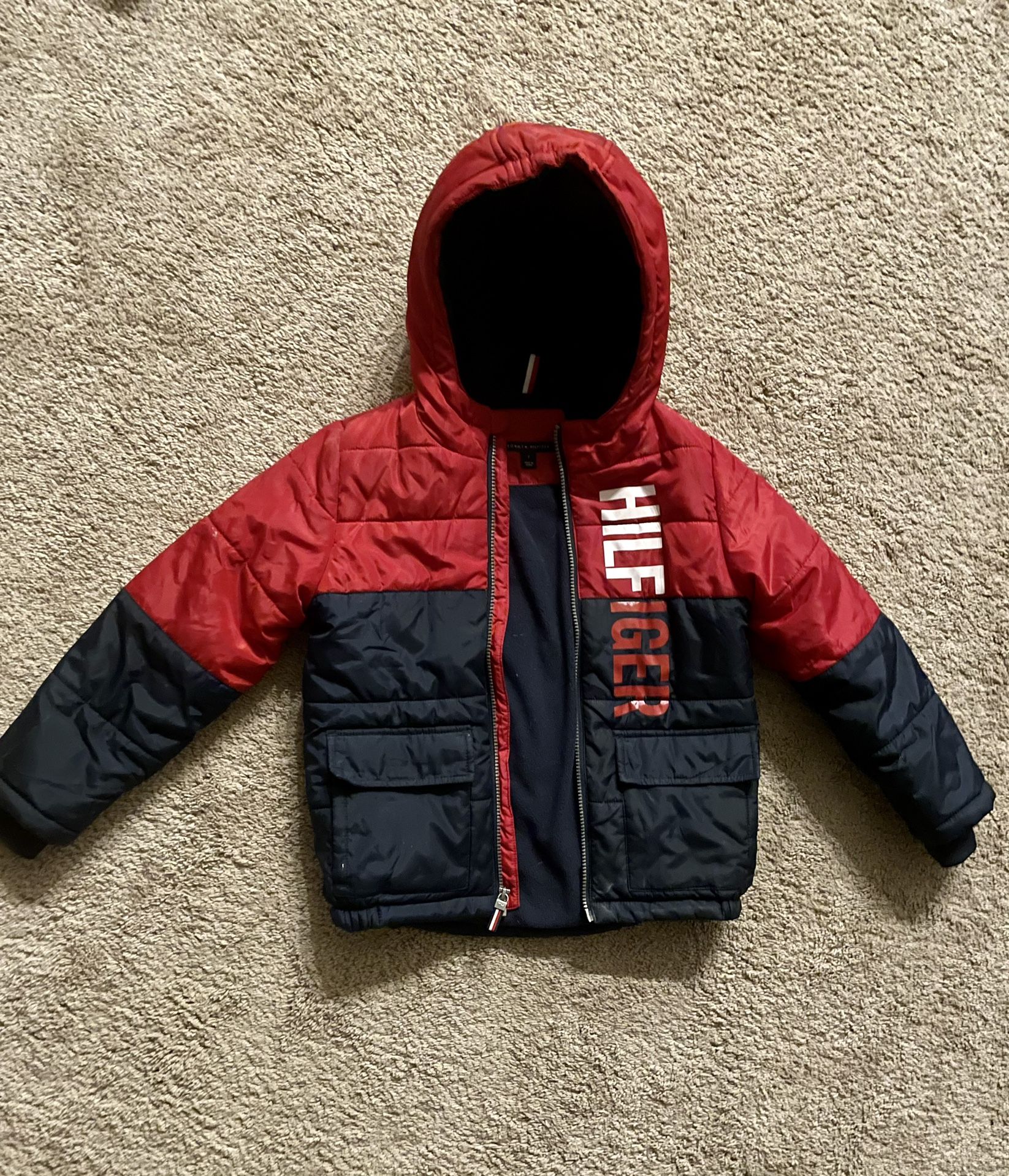 Boys tommy hilfiger puffer jacket